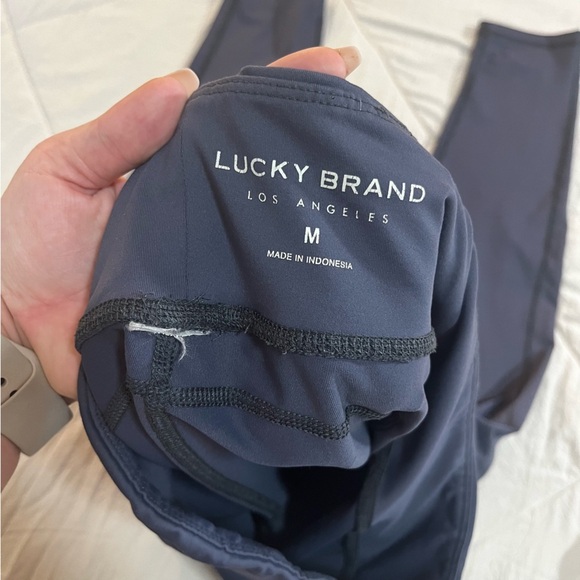 Lucky Brand Women’s Blue Athletic Leggings Size M - Picture 7 of 7